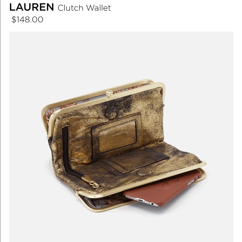 Hobo clutch wallet